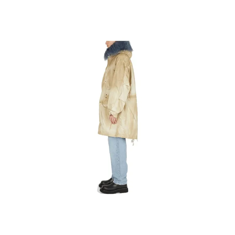 DIESEL Jackets Men Burnt Yellow-2