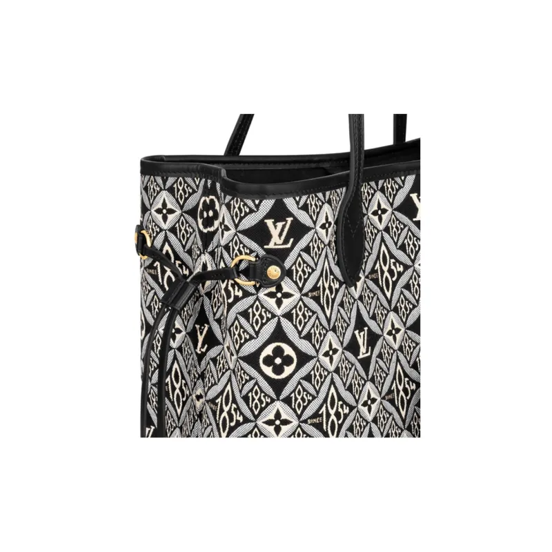 LOUIS VUITTON Since 1854 Neverfull Mm Gray-4