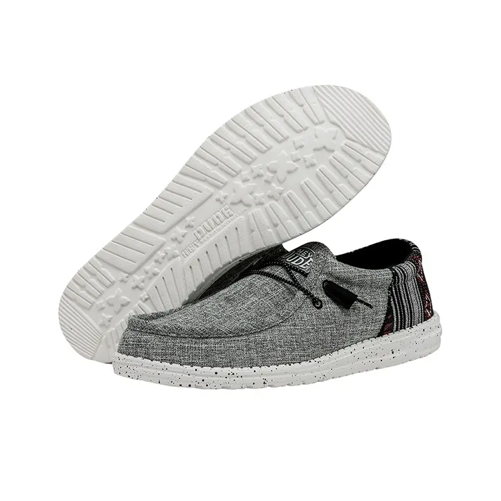 Heydude Casual Shoes Men Low-Top Aztec Black-2