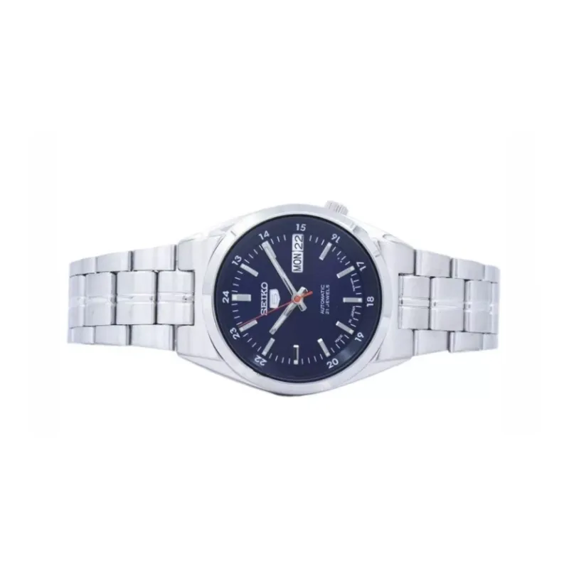 SEIKO Automatic Mechanical Movement Stainless Steel Strap Watch Men's Watches Blue Dial SNK563J1-2