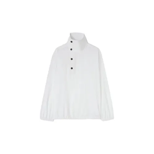 JIL SANDER Funnel-neck Asymmetric Blouse