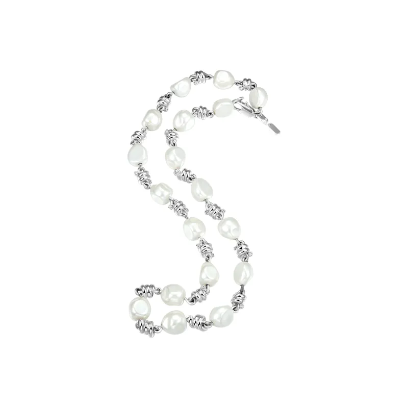 APORRO Necklaces Unisex Silver-3