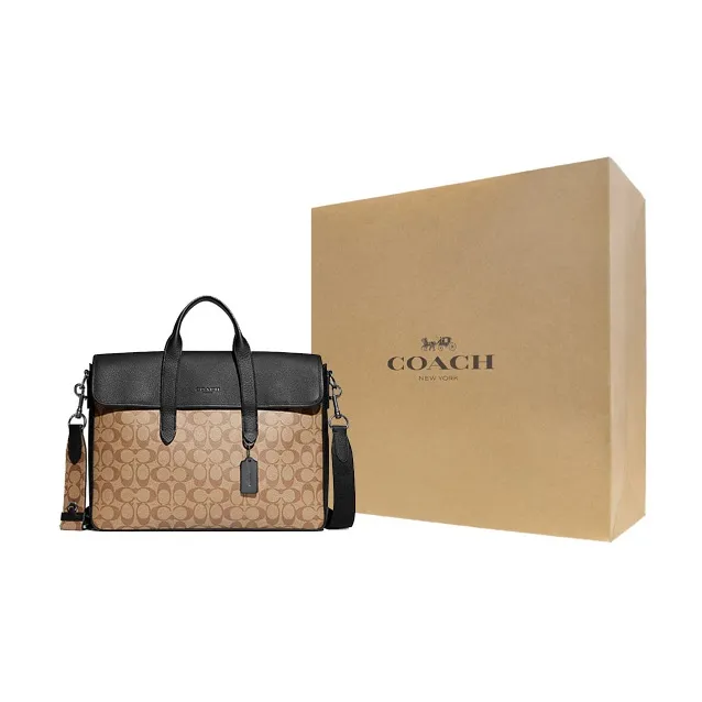 Sac à main COACH Cam Bag Ltr Strp C5809 B4 Taupe