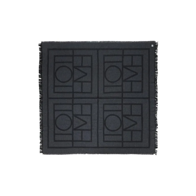 TOTEME Monogram Knitted Scarf-0