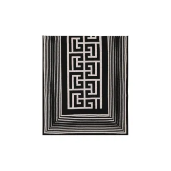 BALMAIN Knit Scarves Men Black