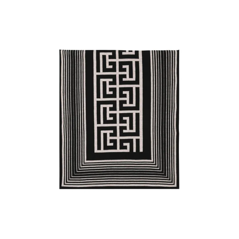 BALMAIN Knit Scarves Men Black-0