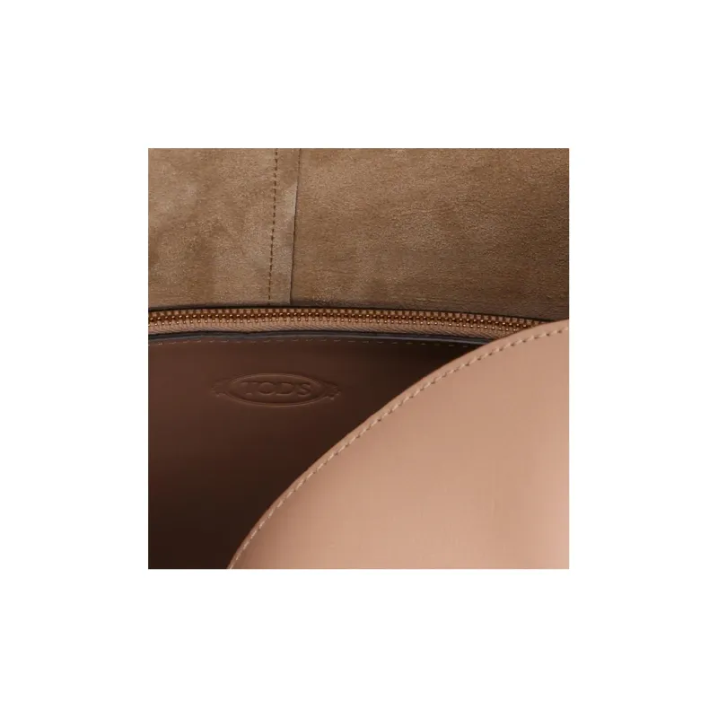 TOD'S Logo Plaque Shoulder Bag-3
