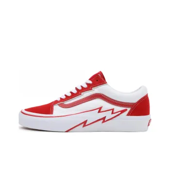 Old Skool Vans 'Bolt Red'