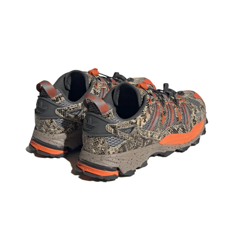 Adidas Originals Hyperturf Anti Slip And Wear Resistant Lightweight Low Top Outdoor Shoes Brown Orange-3