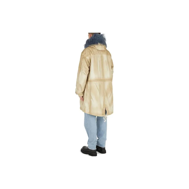 DIESEL Jackets Men Burnt Yellow-1