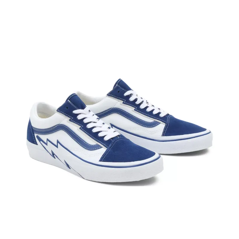 Vans Old Skool 2 tone Bolt 'White Blue'-2