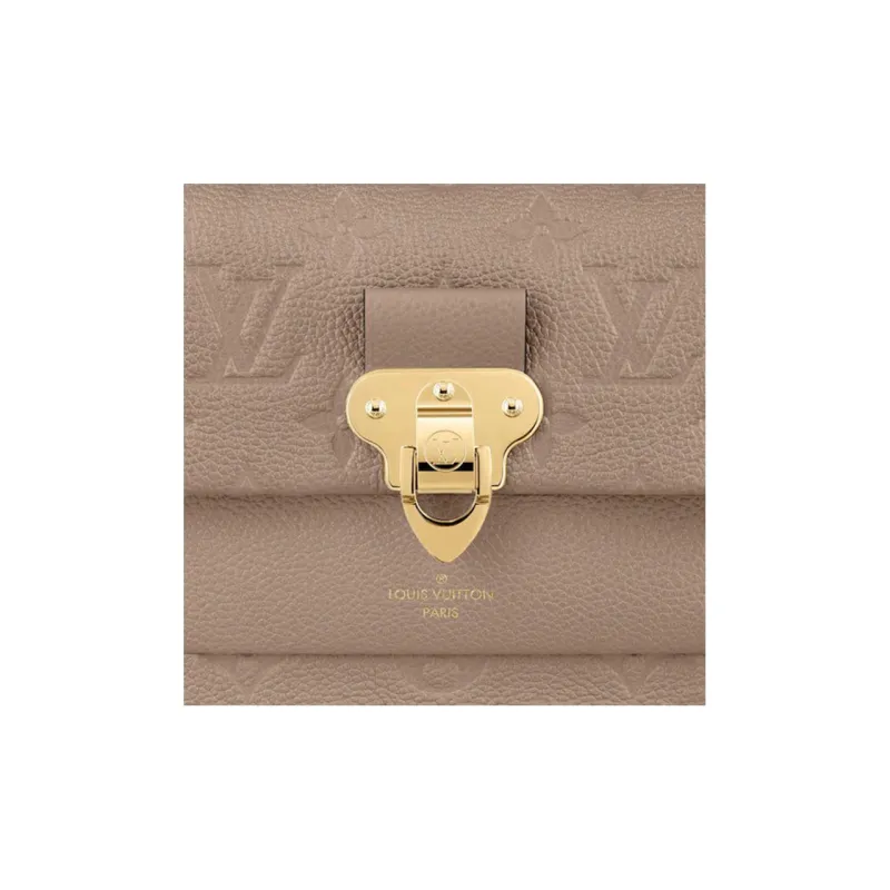LOUIS VUITTON Vavin Cow Leather Weiwei An Crossbody Bag Regular Women's Milk Tea-4