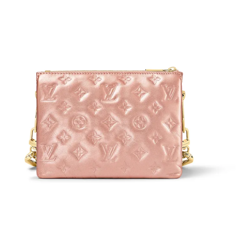 LOUIS VUITTON Coussin Sheepskin Shoulder Bag Pillow Bag Crossbody Bag Shoulder Bag Women's Rose Gold-2