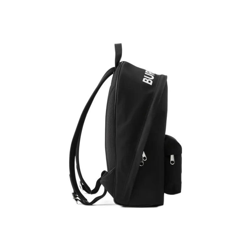 Burberry Horseferry Polyamide Backpack Regular Men's Black-3