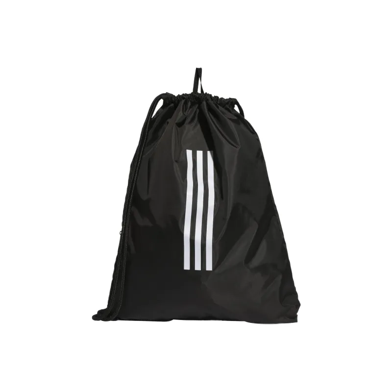 Adidas Recycled Polyester Plain Weave Fabric Handbag, Shoulder Bag, Crossbody Bag, Gym Bag Tubas Unisex Black-1