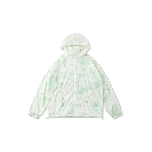 LAMLICKA Jackets Unisex Green