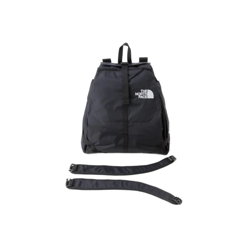 THE NORTH FACE Recyclable Nylon Backpack Regular Unisex Black-4