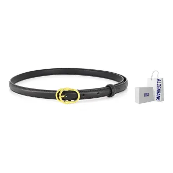 ALIEN BANG Cow Leather Leather Belts Women's 2.5CM