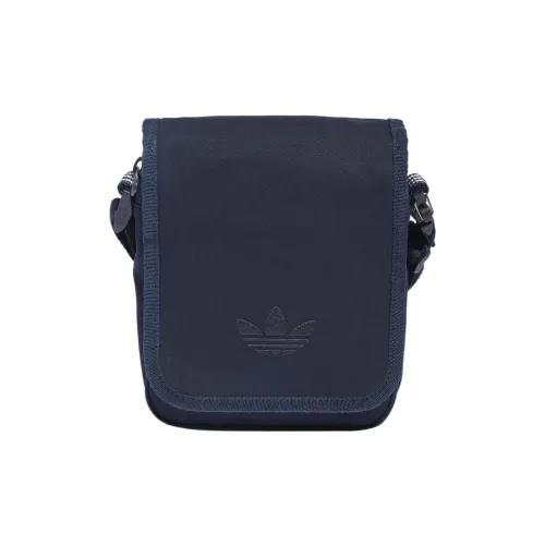 Adidas Originals Cotton Small Square Bag Shoulder Bag Crossbody Bag Regular Unisex Blue