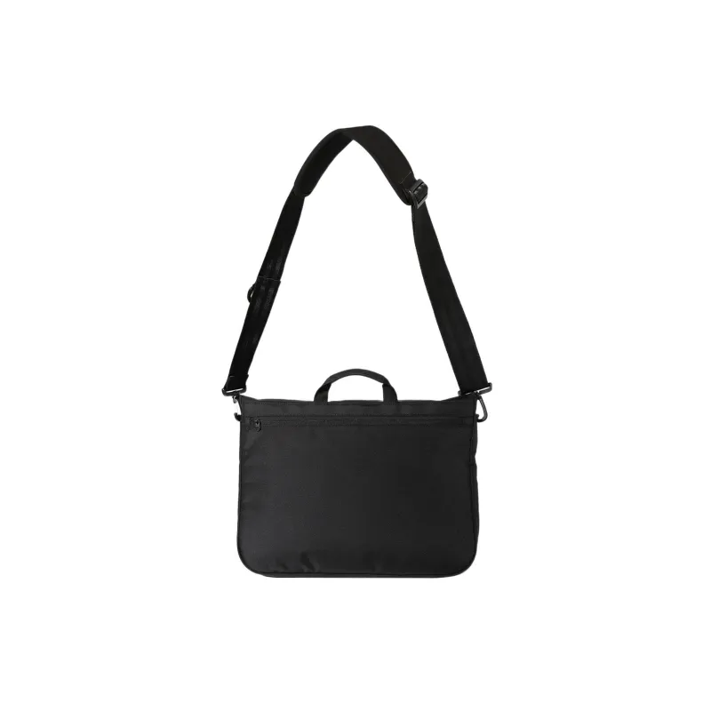 FILA Nylon Messenger Bag Shoulder Bag Crossbody Bag Handbag Regular Unisex Black-1