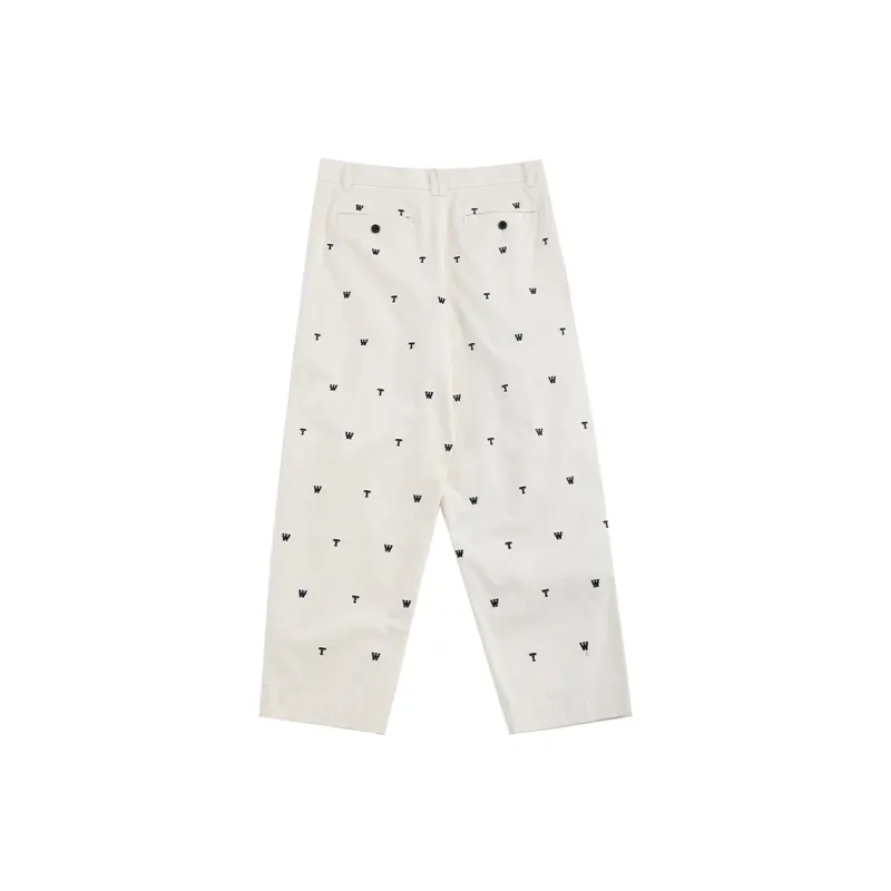 Teenie Weenie Men Casual Pants Unisex Ivory-1