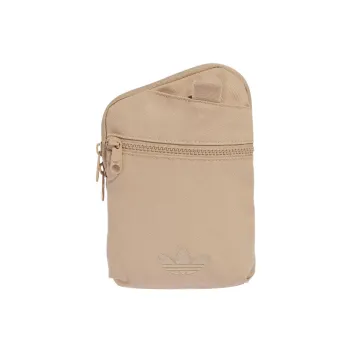 Adidas Originals Cotton One Shoulder Crossbody Bag, Sling Bag Unisex Light Umber
