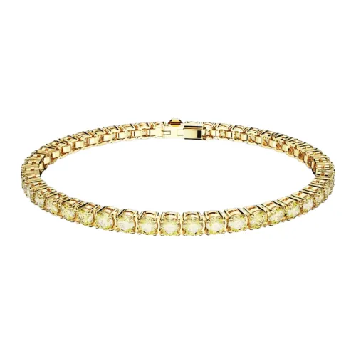 Swarovski Matrix Tennis Bracelets Women's Yellow