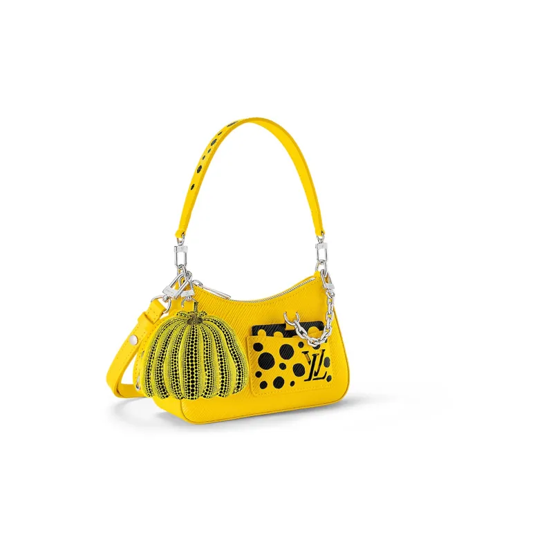 Yayoi Kusama X LOUIS VUITTON MARELLINI Shoulder Bags-1