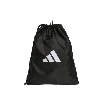 Adidas Recycled Polyester Plain Weave Fabric Handbag, Shoulder Bag, Crossbody Bag, Gym Bag Tubas Unisex Black
