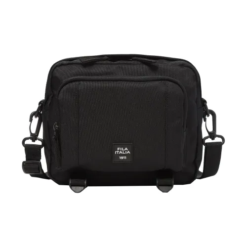 FILA Polyester Shoulder Bag Crossbody Bag Regular Unisex Black