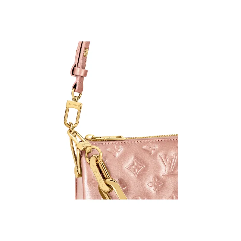 LOUIS VUITTON Coussin Sheepskin Shoulder Bag Pillow Bag Crossbody Bag Shoulder Bag Women's Rose Gold-4