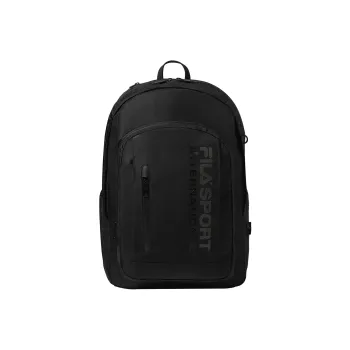 FILA Nylon Backpack Regular Unisex Black