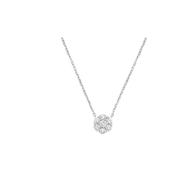 Van Cleef & Arpels 18K White Gold Necklaces Women's