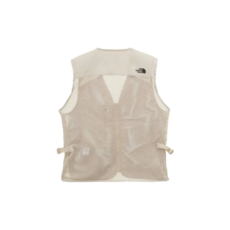 THE NORTH FACE Vests Men Ecru-1