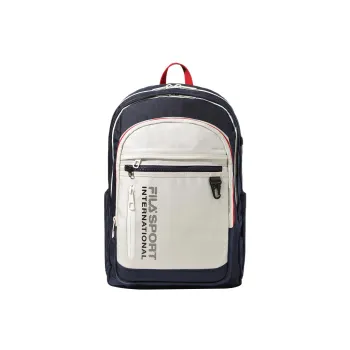 FILA Nylon Backpack Regular Unisex Blue White Multicolor