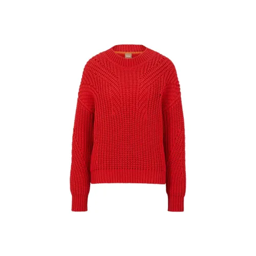 HUGO BOSS Sweaters Women's Red