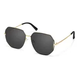 MK284YJ-001 Gold Frame with All Gray Lens