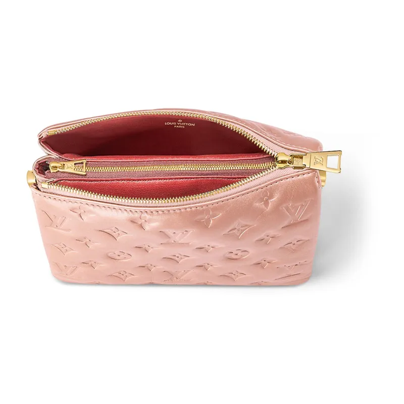 LOUIS VUITTON Coussin Sheepskin Shoulder Bag Pillow Bag Crossbody Bag Shoulder Bag Women's Rose Gold-3
