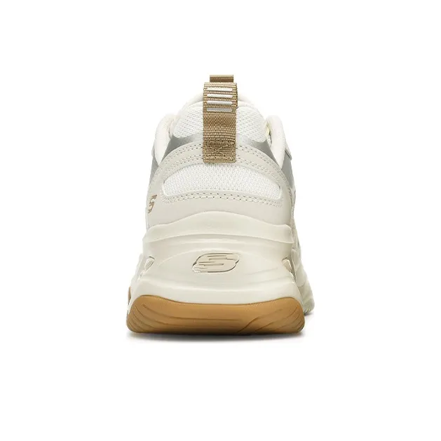 Skechers D'LITES 4.0 Fresh Look Bear Collection Breathable Lightweight Low Top Casual Shoes Women's Natural-4