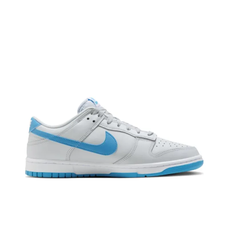 Nike Dunk Low Retro Pure Platinum Blue Lightning-1