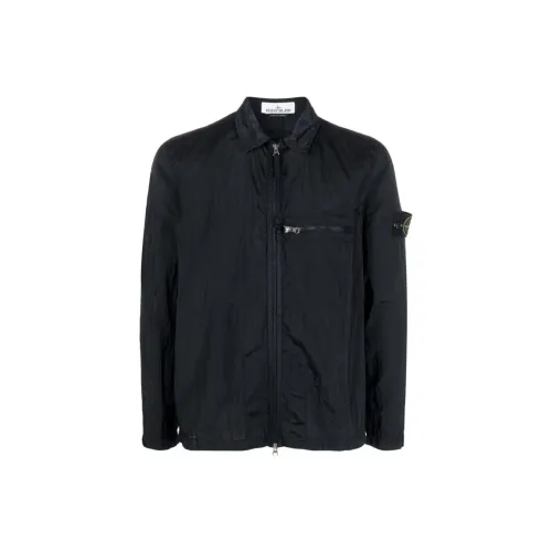 STONE ISLAND SS23 Nylon Meta Jackets Men Black