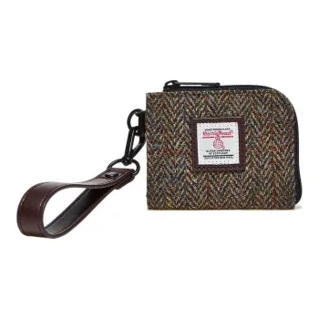 FILA Wool Card Holder Wallet Unisex Multicolor