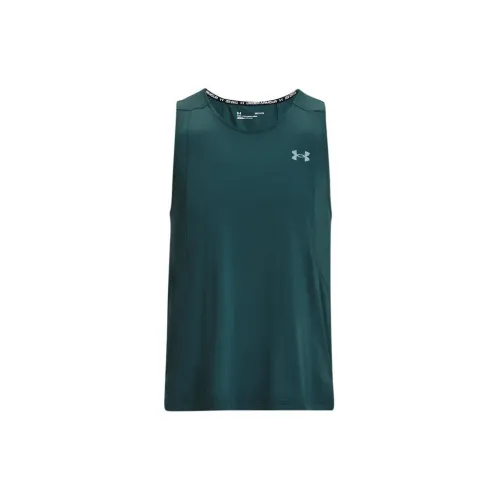 Under Armour Iso-Chill Tank Tops Men Tourmaline Water Duck Color