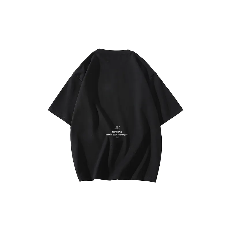CHRROTA Straight T-Shirt Unisex-4