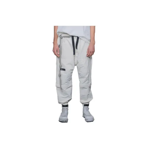 ISO.POETISM Knit Sweatpants Men White