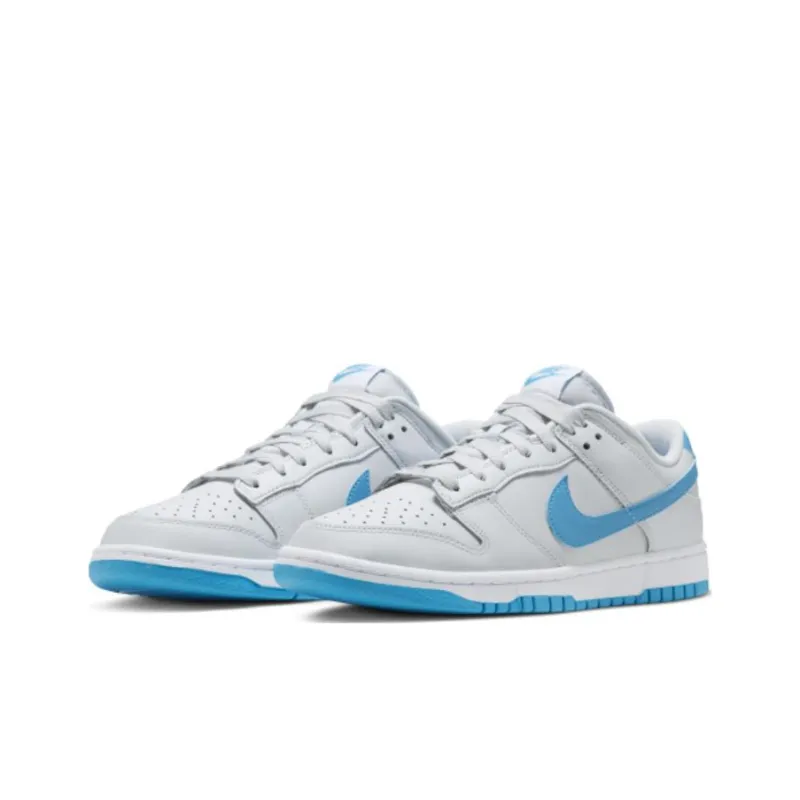 Nike Dunk Low Retro Pure Platinum Blue Lightning-2