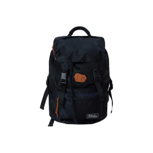ADER ERROR Cow Leather Hiking Bag Travel Bags Backpack Unisex Black