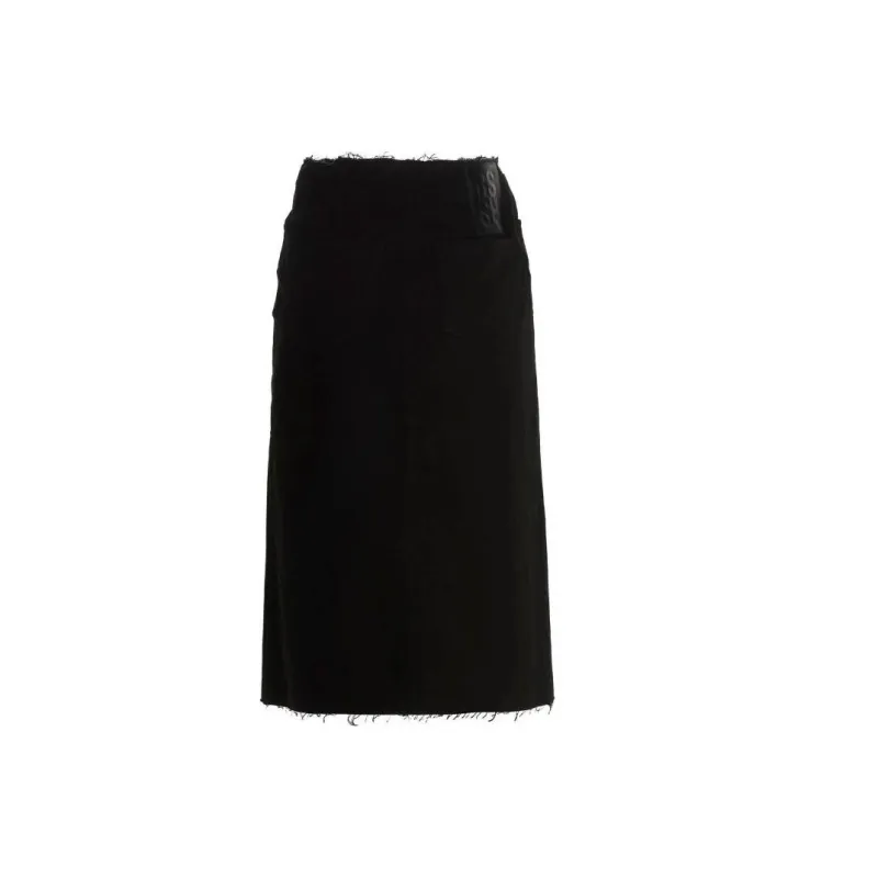 RAF SIMONS Casual Long Skirts Women's Black-1