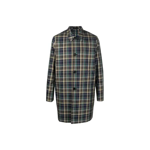 Paul Smith Trench Coats Men Multicolor