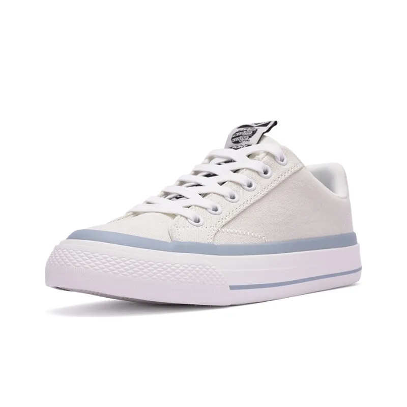 PONY Winner Anti Slip Wear Resistant Low Top Skateboard Shoes Women's Ecru-1